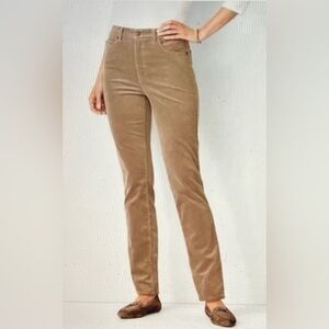 Talbots Flawless Five-Pocket Petites Corduroy Pants - Size 6P
